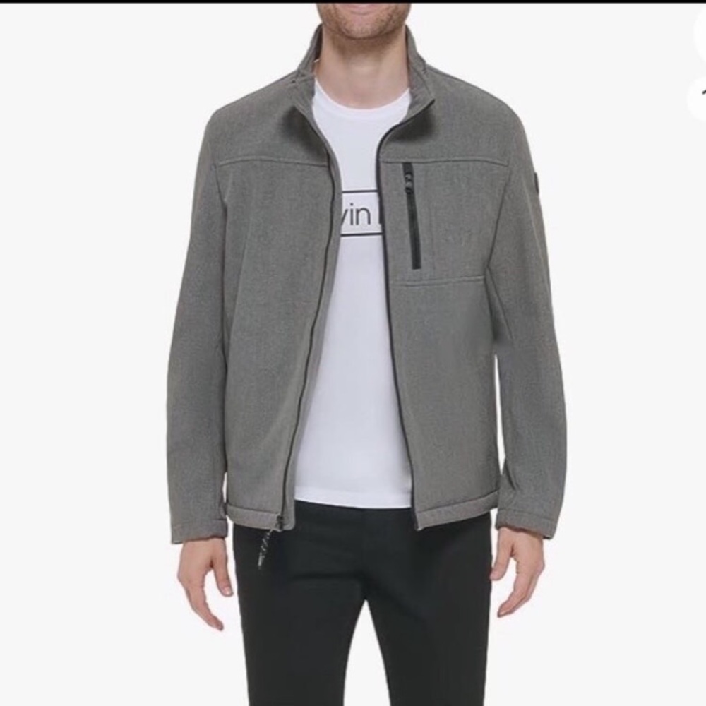 Calvin Klein Windbreaker Jacket Sz M New